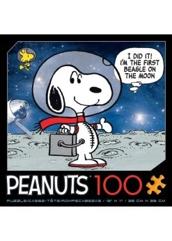 Ceaco Peanuts - Moon Beagle - 100 Piece Puzzle