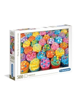 Clementoni Colorful Cupcakes - 500 Piece Puzzle