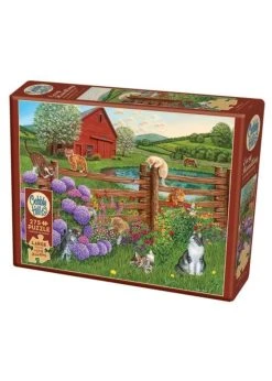 Cobble Hill Farm Cats - 275 Piece Puzzle