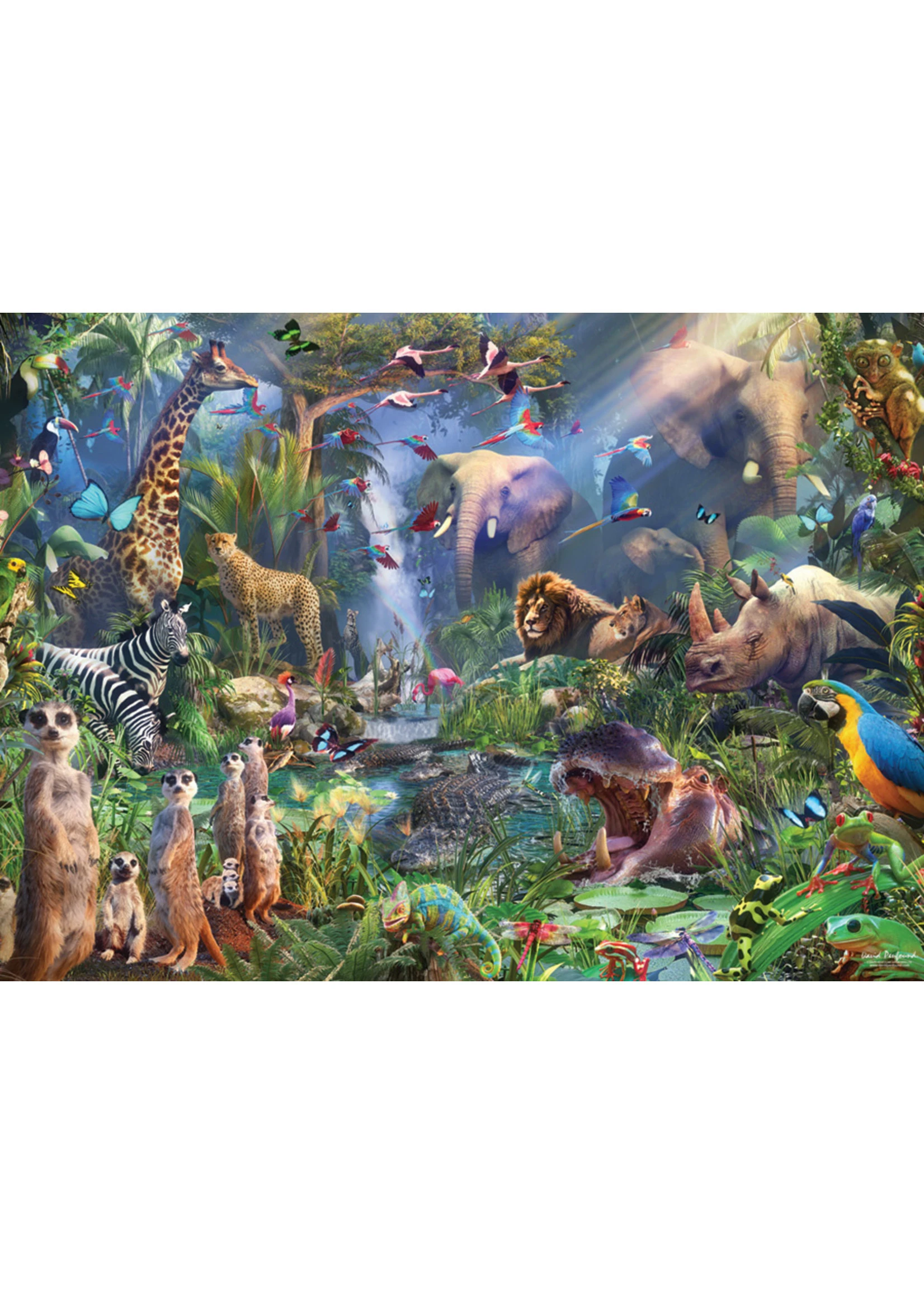 Cobble Hill Into The Jungle - 1000 Piece Puzzle - Image 2