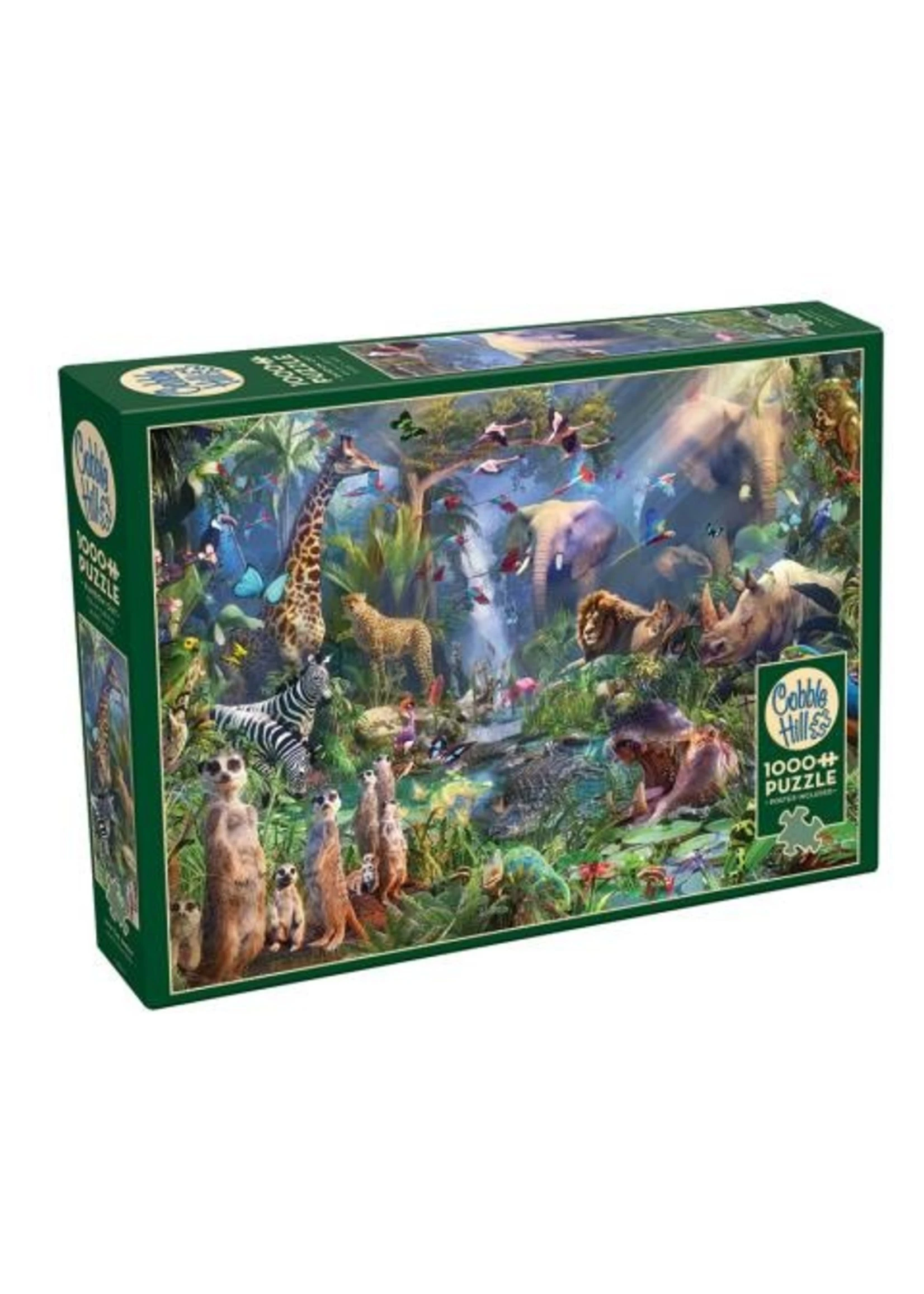 Cobble Hill Into The Jungle - 1000 Piece Puzzle