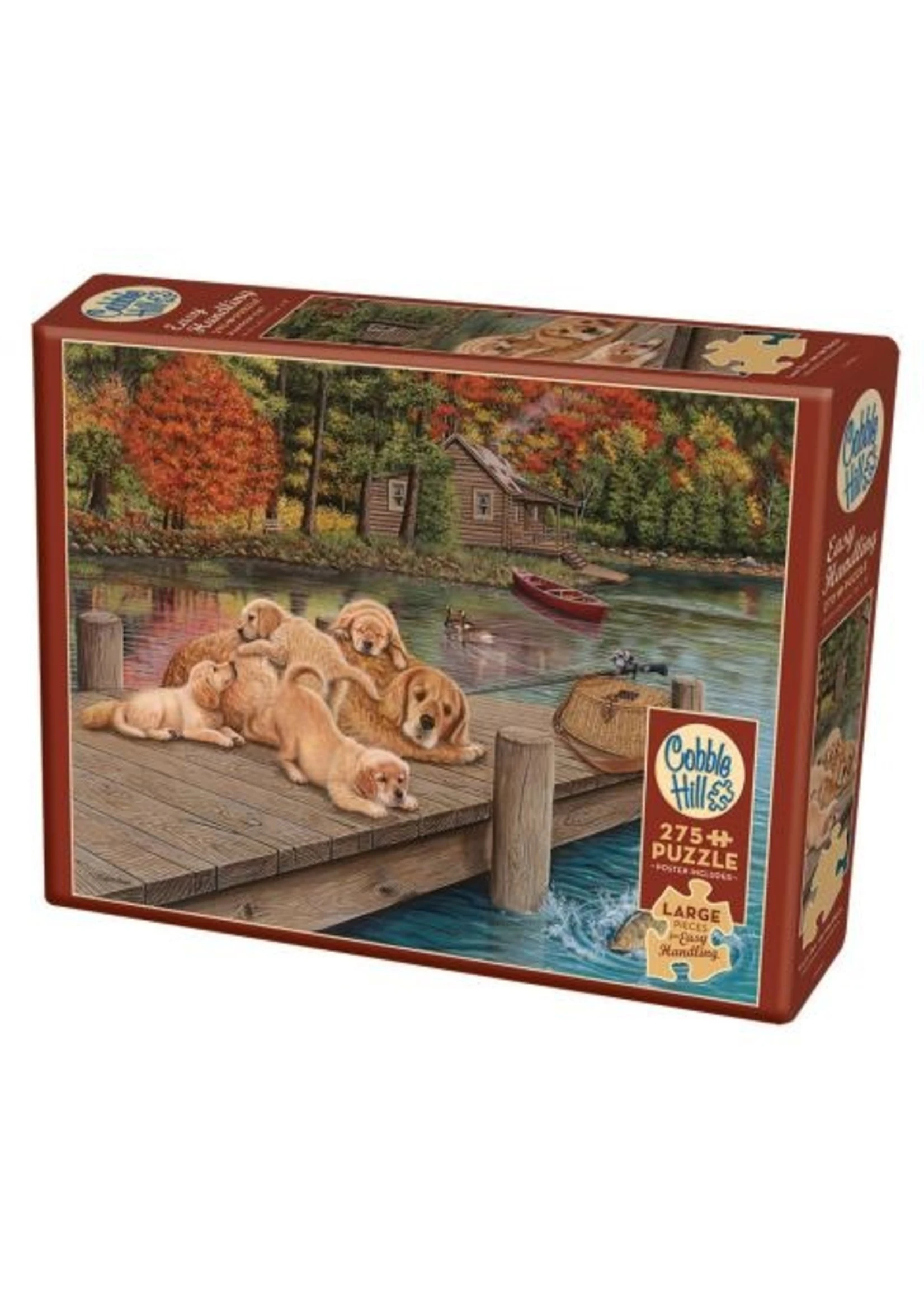 Cobble Hill Lazy Day On The Dock - 275 Piece Puzzle
