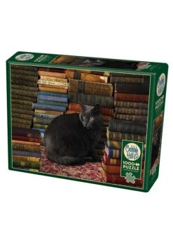 Cobble Hill Library Cat - 1000 Piece Puzzle