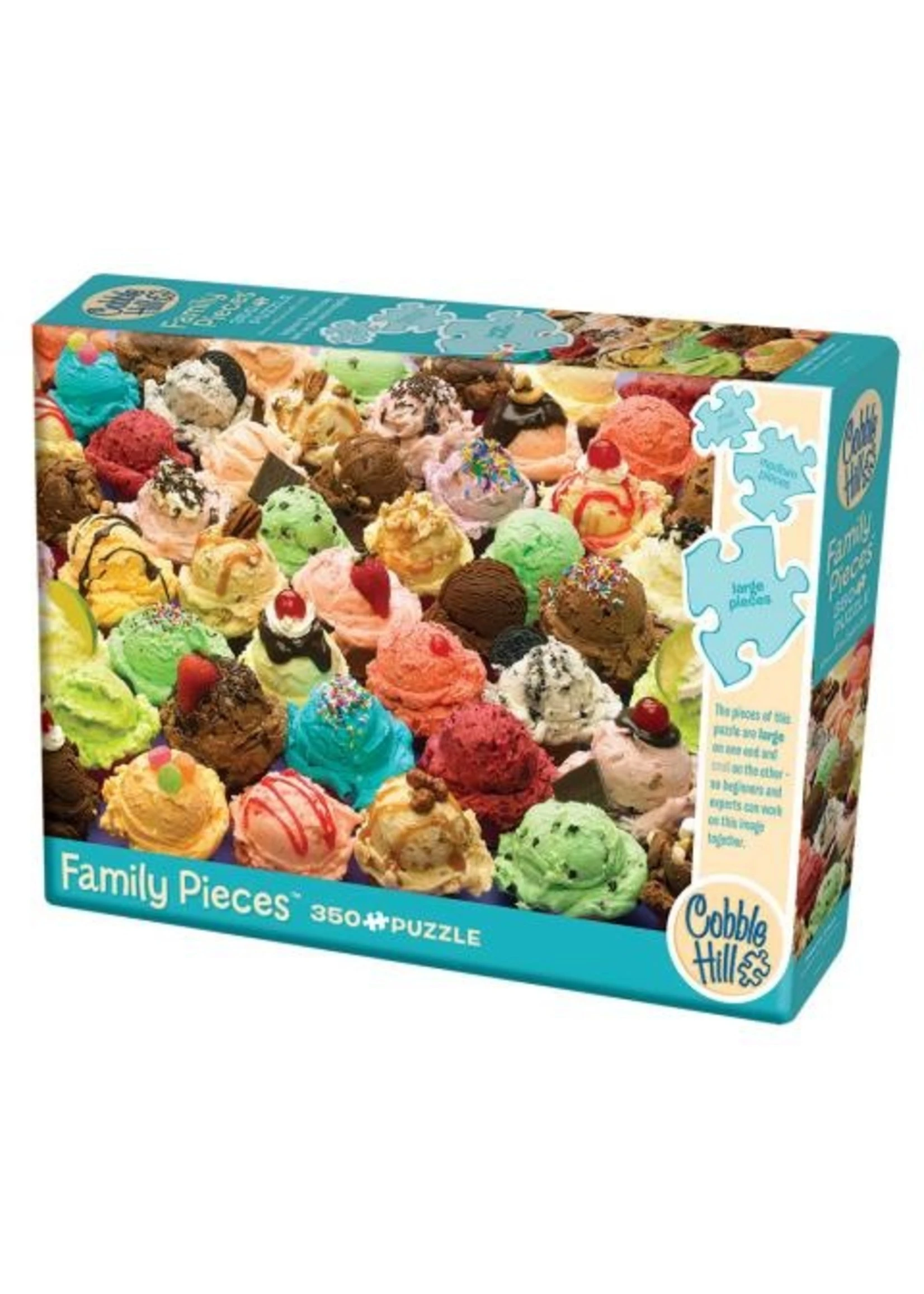 Cobble Hill More Ice Cream - 350 Piece Puzzle