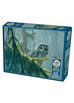 Cobble Hill Mossy Branches - Spotted Owl - 500 Piece Puzzle