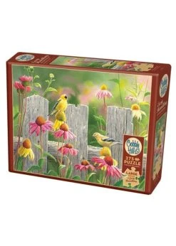 Cobble Hill Pink And Gold - 275 Piece Puzzle