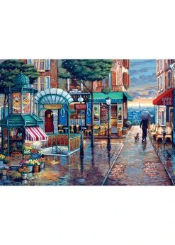 Cobble Hill Rainy Day Stroll - 1000 Piece Puzzle