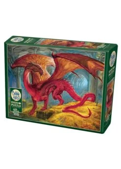 Cobble Hill Red Dragon's Treasure - 1000 Piece Puzzle