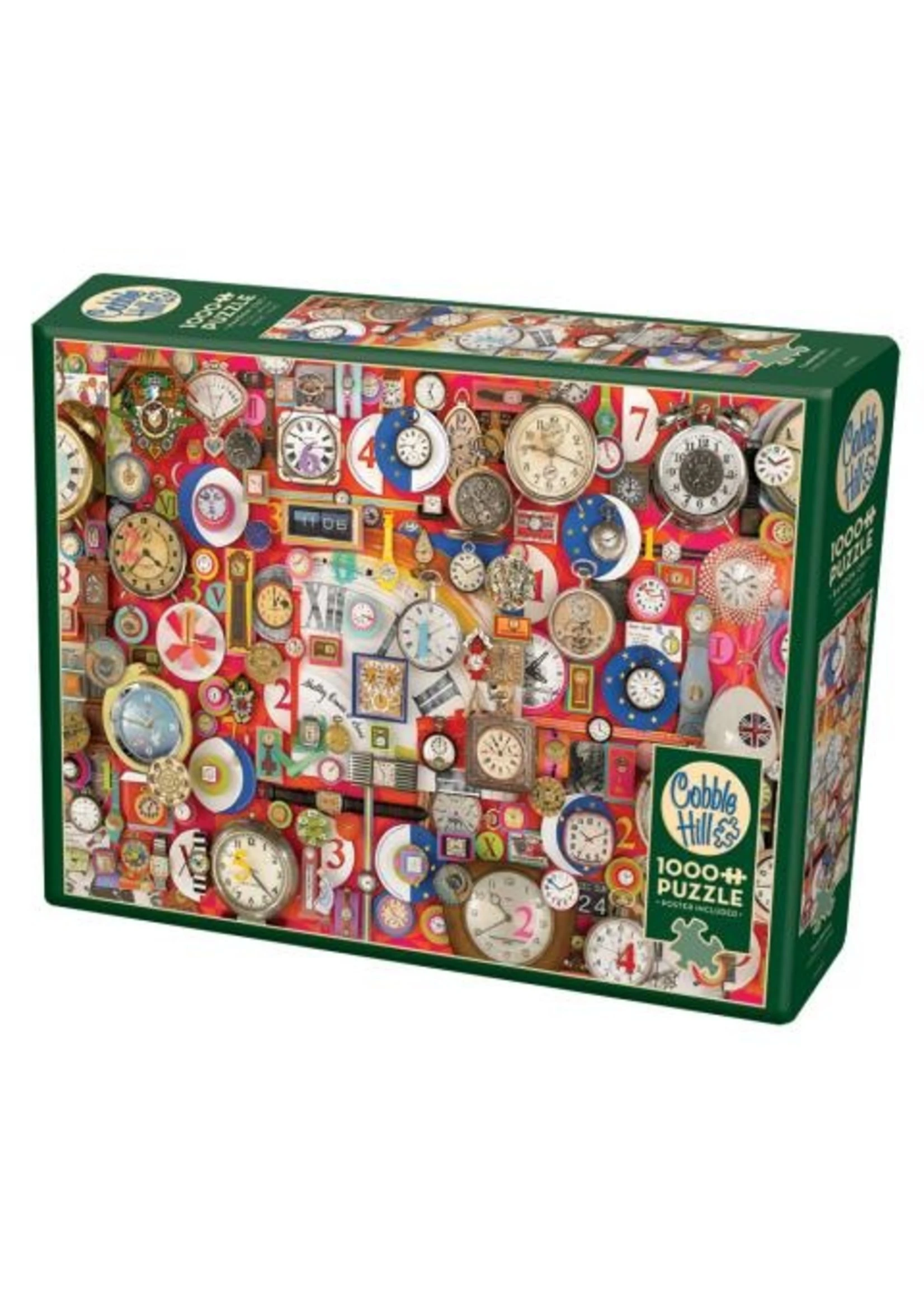 Cobble Hill Timepieces - 1000 Piece Puzzle