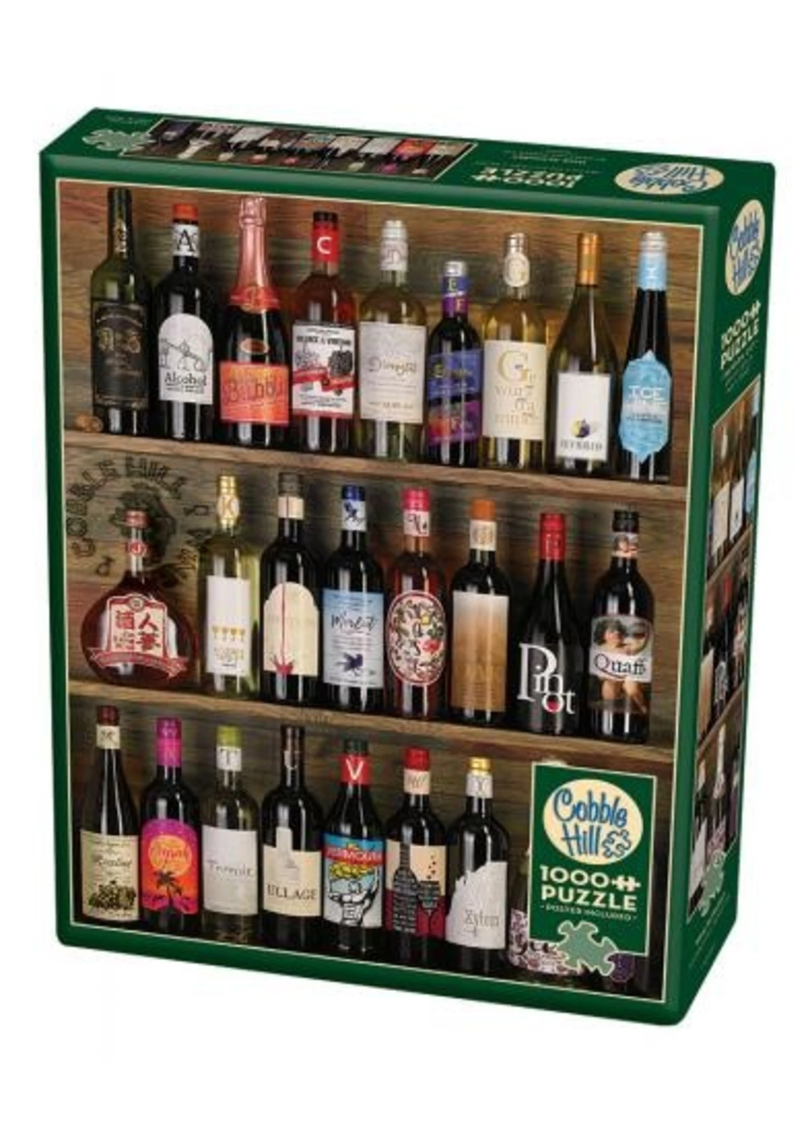 Cobble Hill Wine Alphabet - 1000 Piece Puzzle
