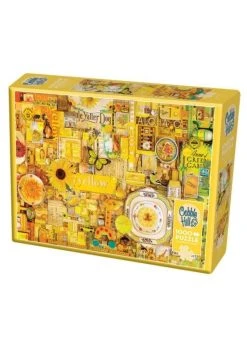 Cobble Hill Yellow - 1000 Piece Puzzle