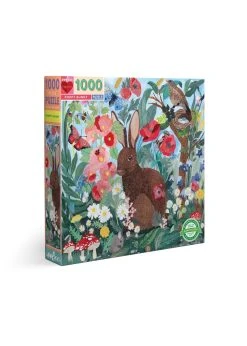 Eeboo Poppy Bunny - 1000 Piece Puzzle