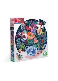 Eeboo Still Life With Flowers - 500 Piece Puzzle