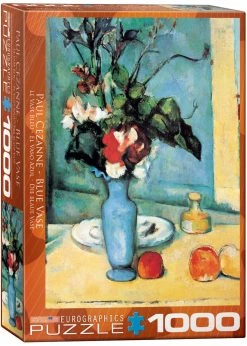 Eurographics Blue Vase By Paul Cezanne - 1000 Piece Puzzle