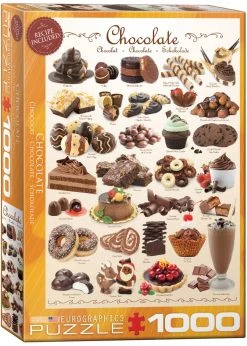 Eurographics Chocolate - 1000 Piece Puzzle