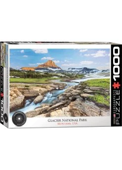 Eurographics Glacier National Park - 1000 Piece Puzzle
