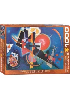 Eurographics In Blue - 1000 Piece Puzzle