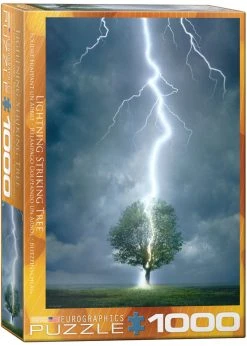 Eurographics Lightning Striking Tree - 1000 Piece Puzzle