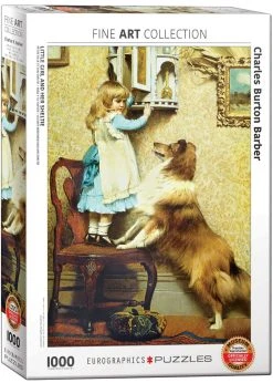 Eurographics Little Girl And Her Sheltie - 1000 Piece Puzzle