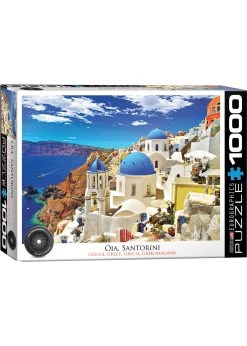 Eurographics Oia Santorini Greece - 1000 Piece Puzzle