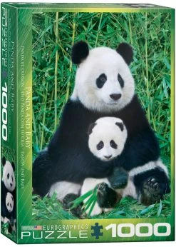 Eurographics Panda And Baby - 1000 Piece Puzzle