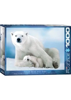 Eurographics Polar Bear And Baby - 1000 Piece Puzzle