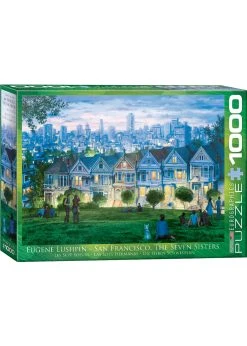 Eurographics San Francisco - The 7 Sisters - 1000 Piece Puzzle