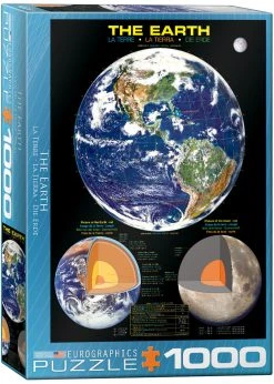 Eurographics The Earth - 1000 Piece Puzzle