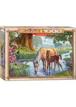Eurographics The Fell Ponies By Steve Crisp - 1000 Piece Puzzle