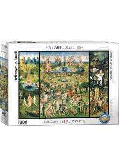 Eurographics The Garden Of Earthly Delights - 1000 Piece Puzzle