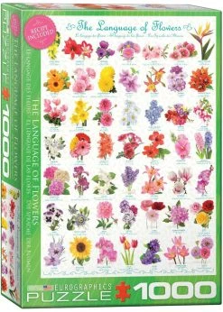 Eurographics The Language Of Flowers - 1000 Piece Puzzle