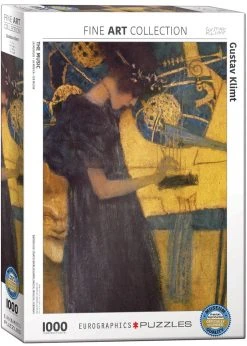Eurographics The Music By Gustav Klimt - 1000 Piece Puzzle