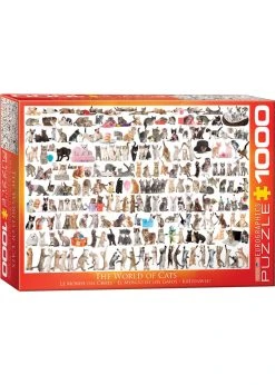 Eurographics The World Of Cats - 1000 Piece Puzzle