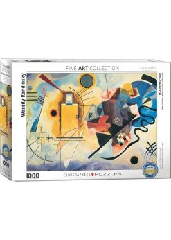 Eurographics Yellow Red Blue - 1000 Piece Puzzle