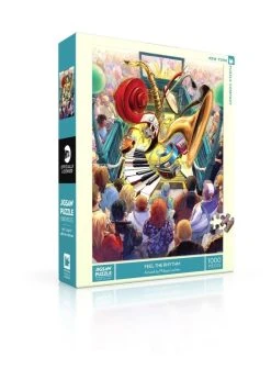 New York Puzzle Co Feel The Rhythm - 1000 Piece Puzzle