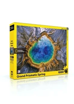 New York Puzzle Co Grand Prismatic Spring - 1000 Piece Puzzle
