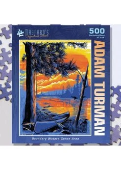 Puzzle Twist Boundary Waters Canoe Area - 500 Piece Puzzle