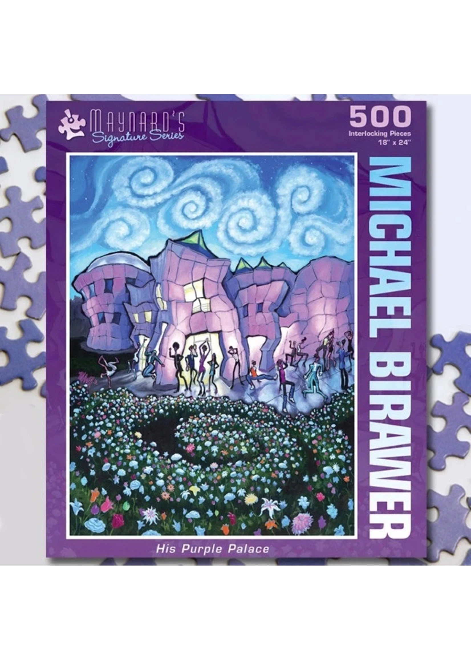 Puzzle Twist His Purple Palace - 500 Piece Puzzle