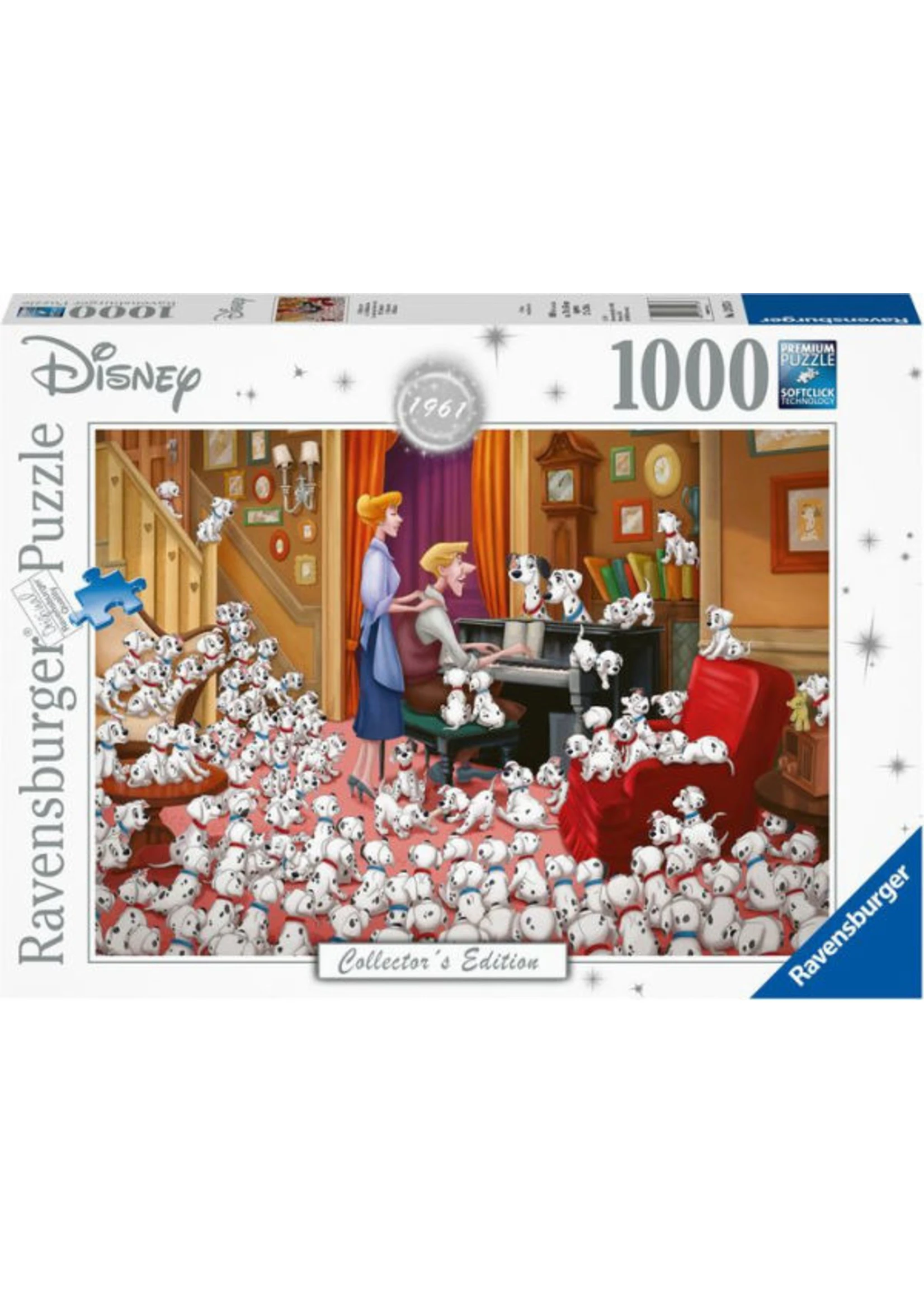 Ravensburger Collector's Edition: 101 Dalmations - 1000 Piece Puzzle