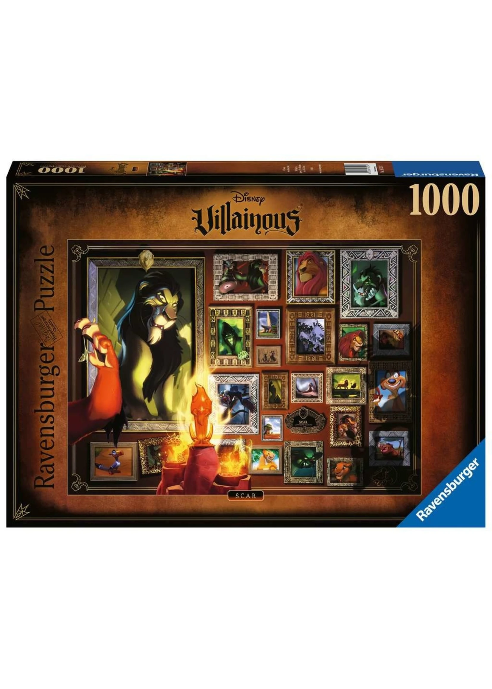 Ravensburger Disney Villainous: Scar - 1000 Piece Puzzle