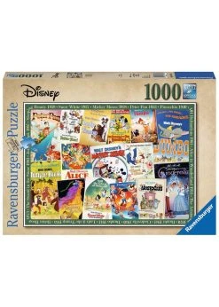 Ravensburger Disney Vintage Movie Posters - 1000 Piece Puzzle