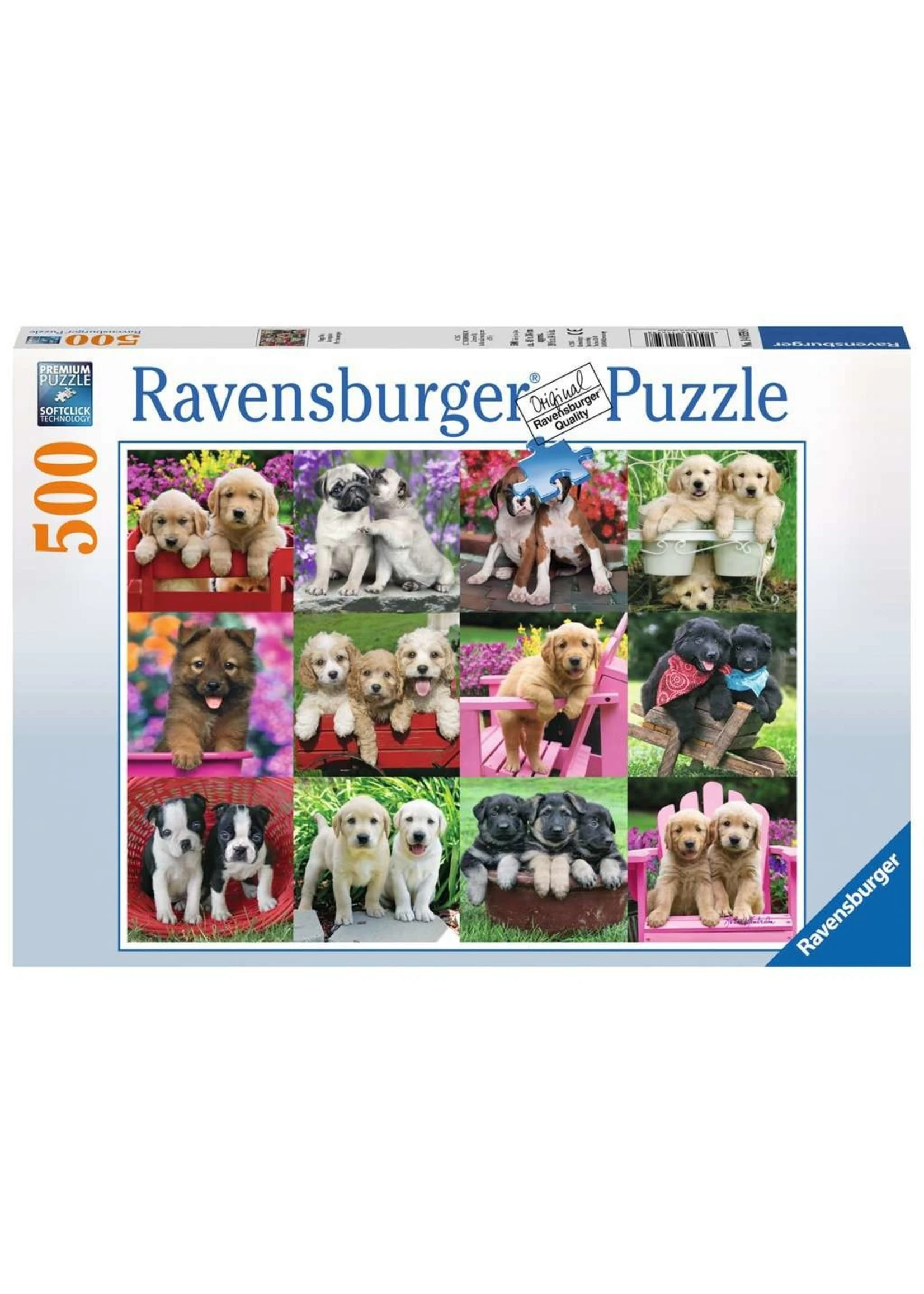 Ravensburger Puppy Pals - 500 Piece Puzzle