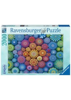 Ravensburger Radiating Rainbow Mandalas - 2000 Piece Puzzle