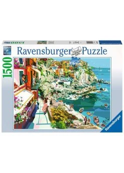 Ravensburger Romance In Cinque Terre - 1500 Piece Puzzle