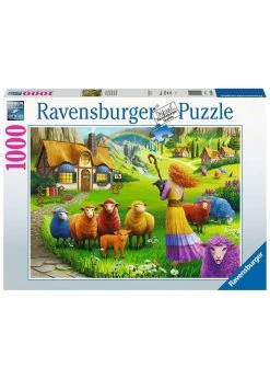 Ravensburger The Happy Sheep Yarn Shop - 1000 Piece Puzzle