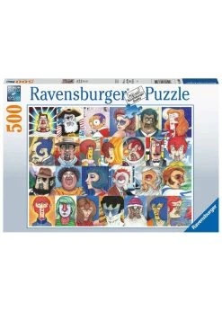 Ravensburger Typefaces - 500 Piece Puzzle